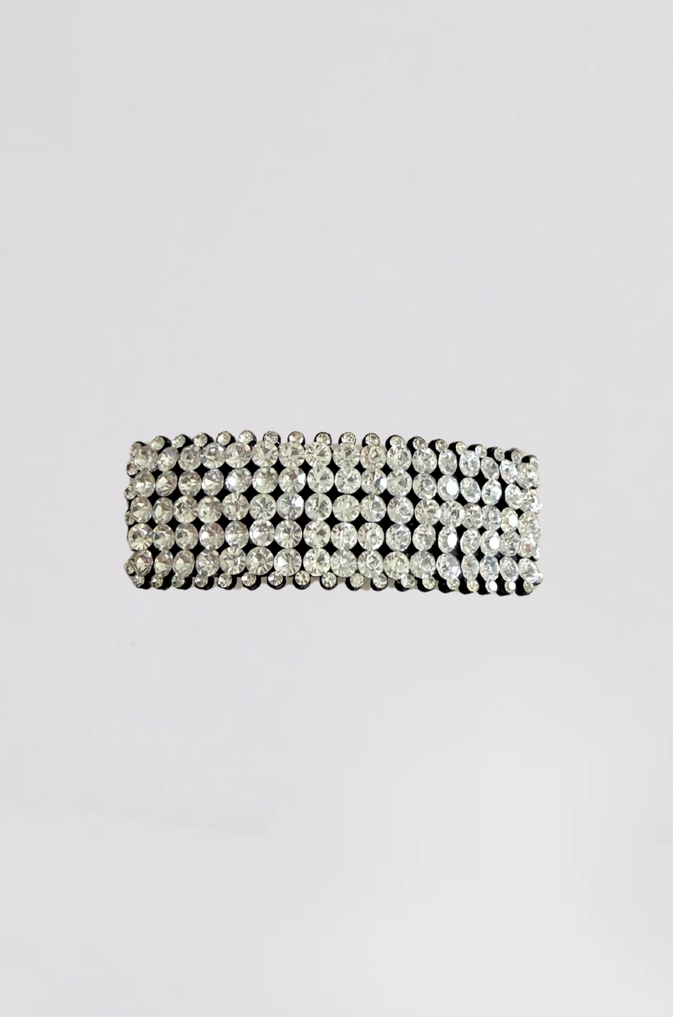barrette strass blanc gm 533-623 - Photo 1