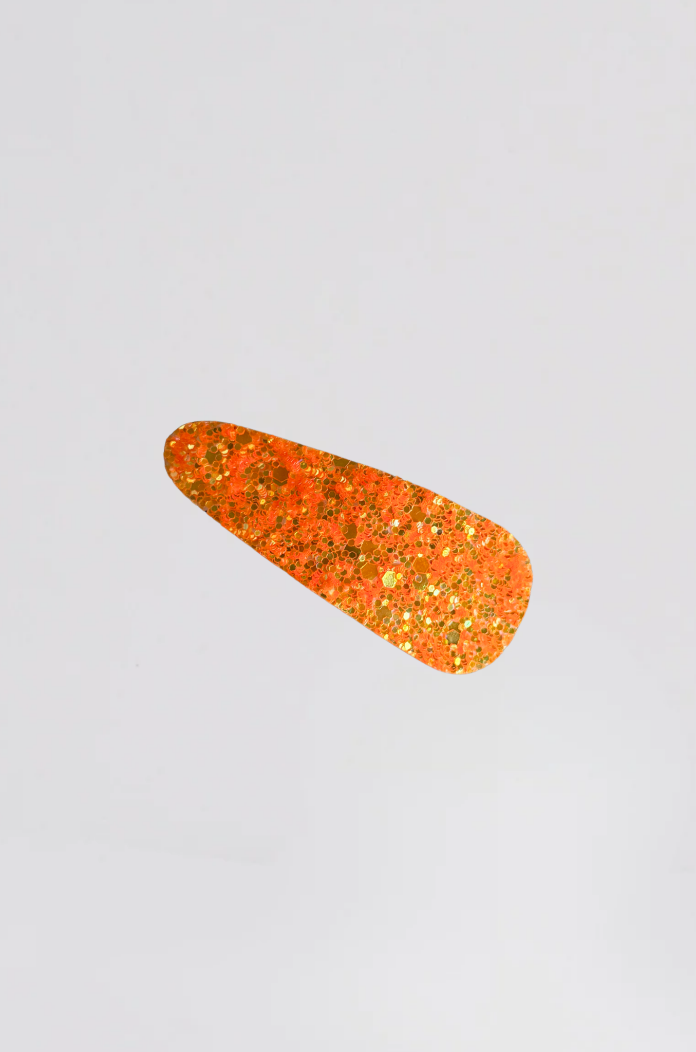clic clac paillette orange 385-123 - Photo 1