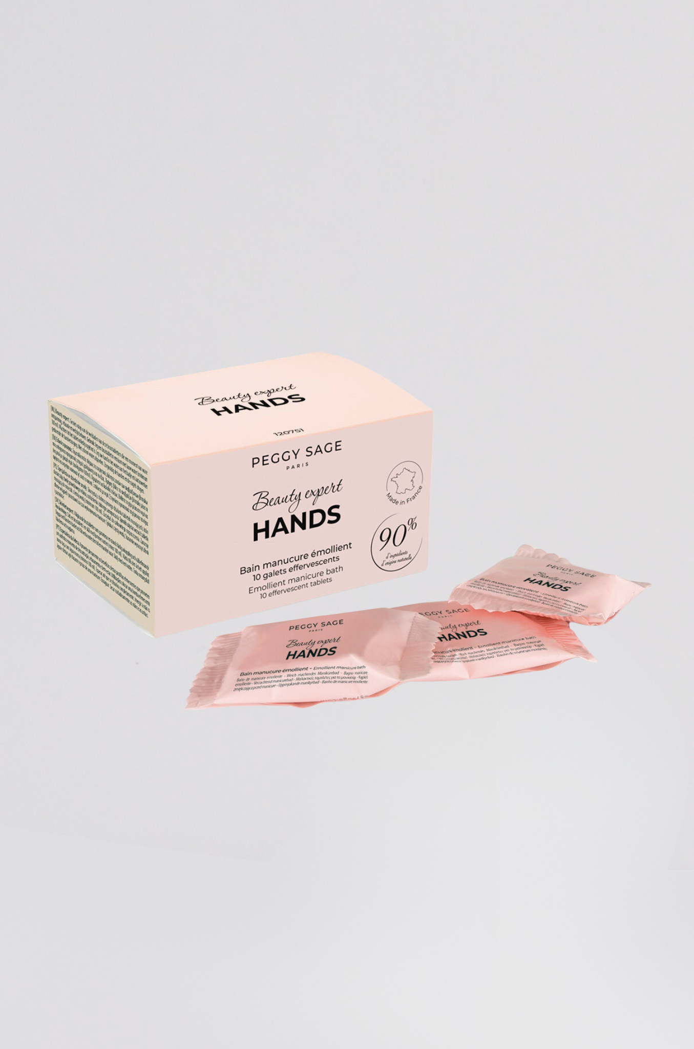 bain manucure emollient (10 galets effervescents) voir 13948.001 - Photo 1