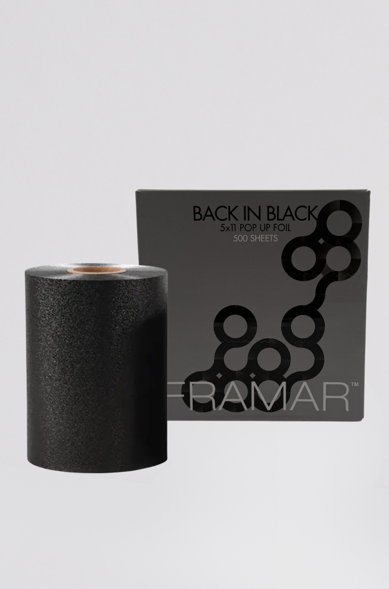 papier alu black - 500 feuilles 12.7cm x 27.9cm - Photo 1