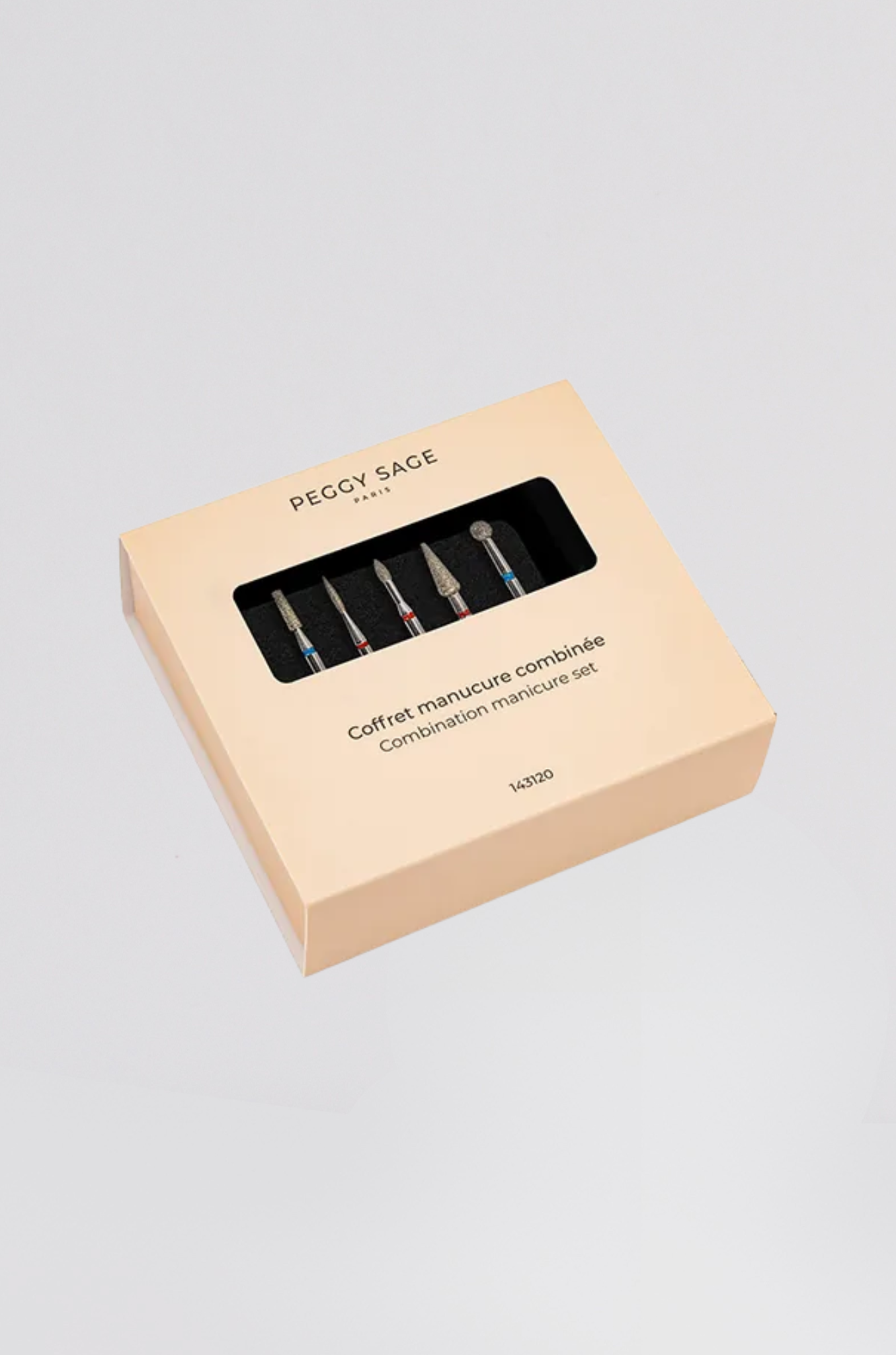 COFFRET MANUCURE COMBINEE (5 embouts diamants)