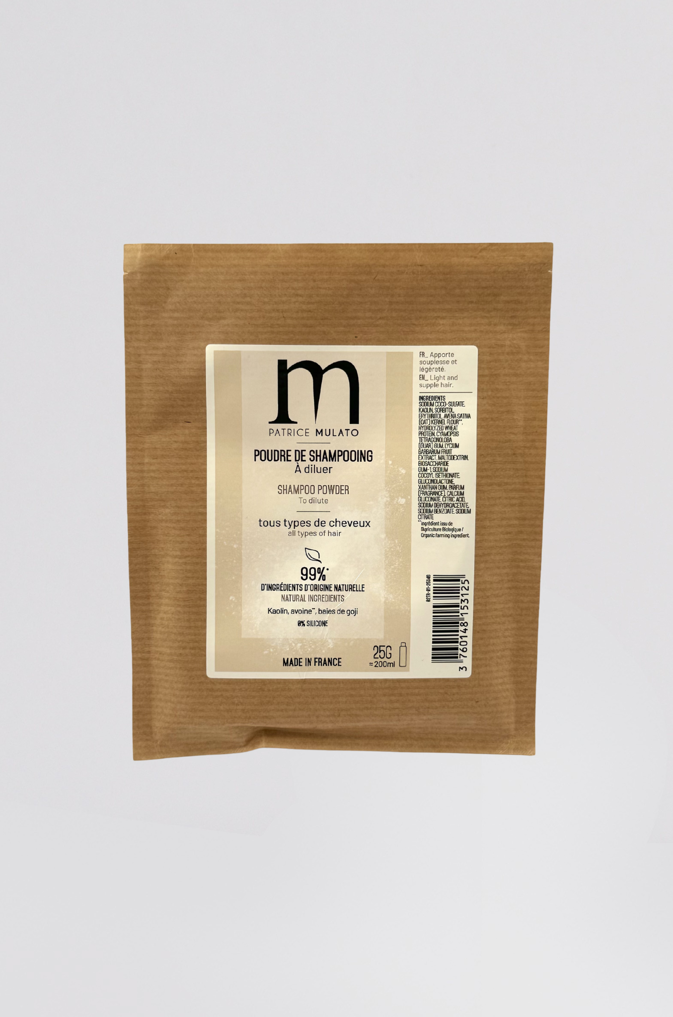 POUDRE DE SHAMPOOING TOUS CHEVX 25g