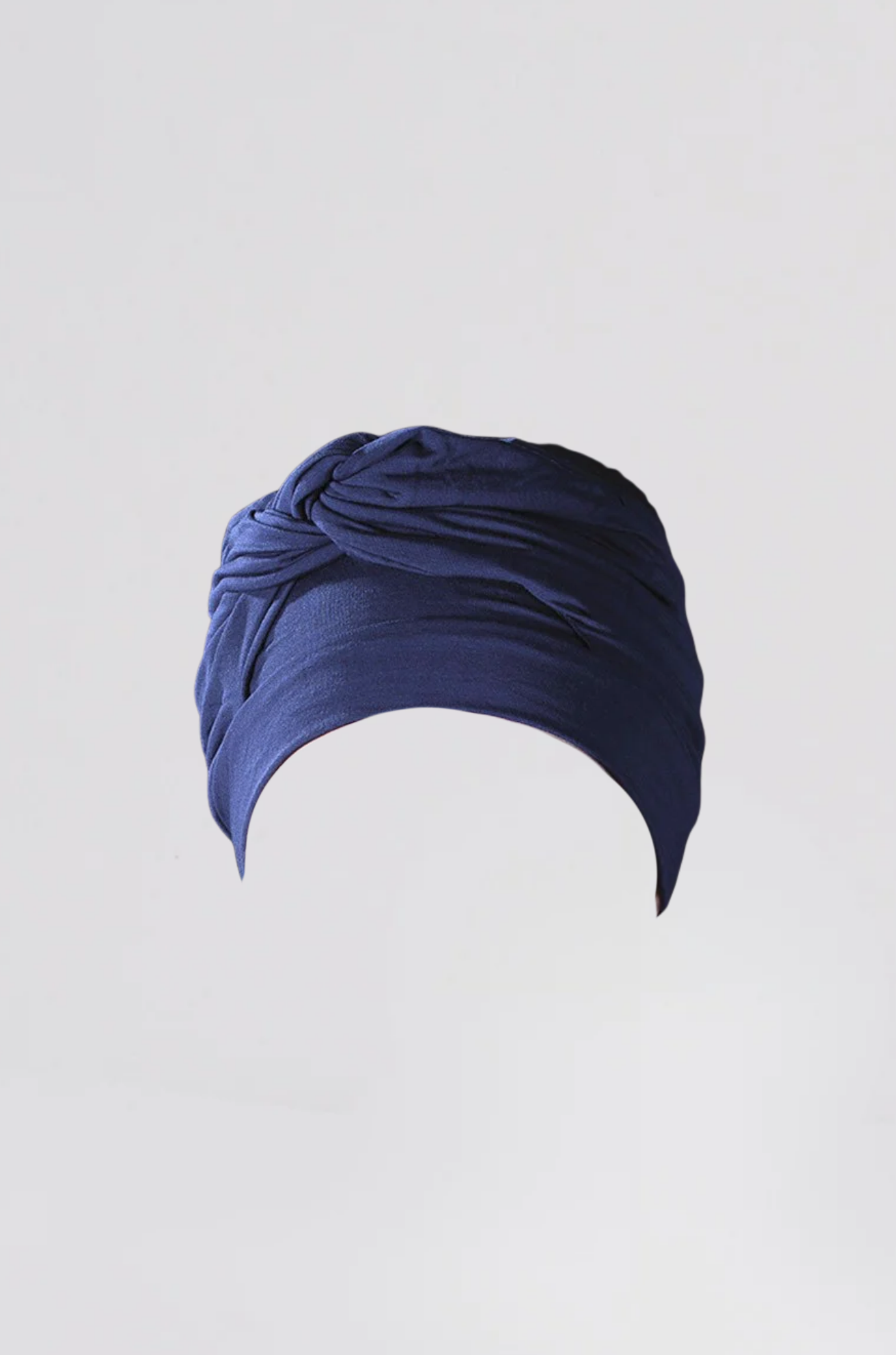 turban adele uni marine (fibre de bambou) - Photo 1