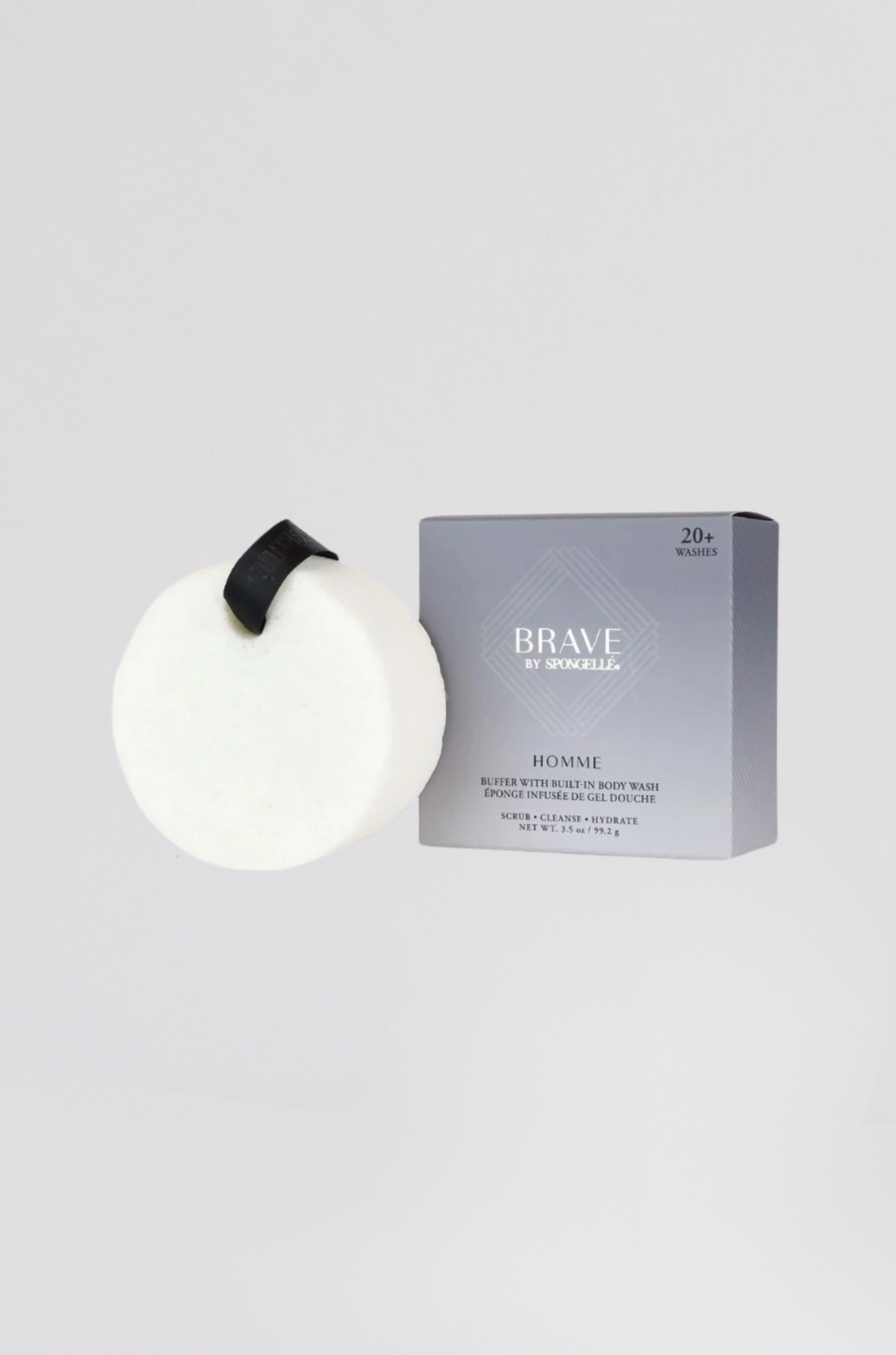 homme eponge infusee brave 99.2g - Photo 1