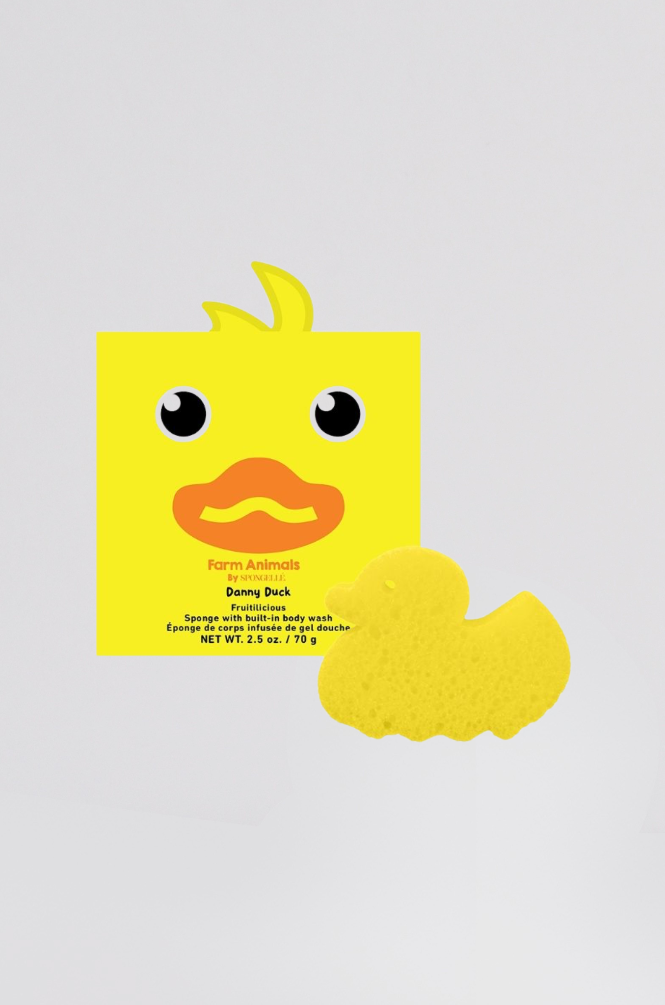 eponge infusee enfant danny le canard 70g - Photo 1