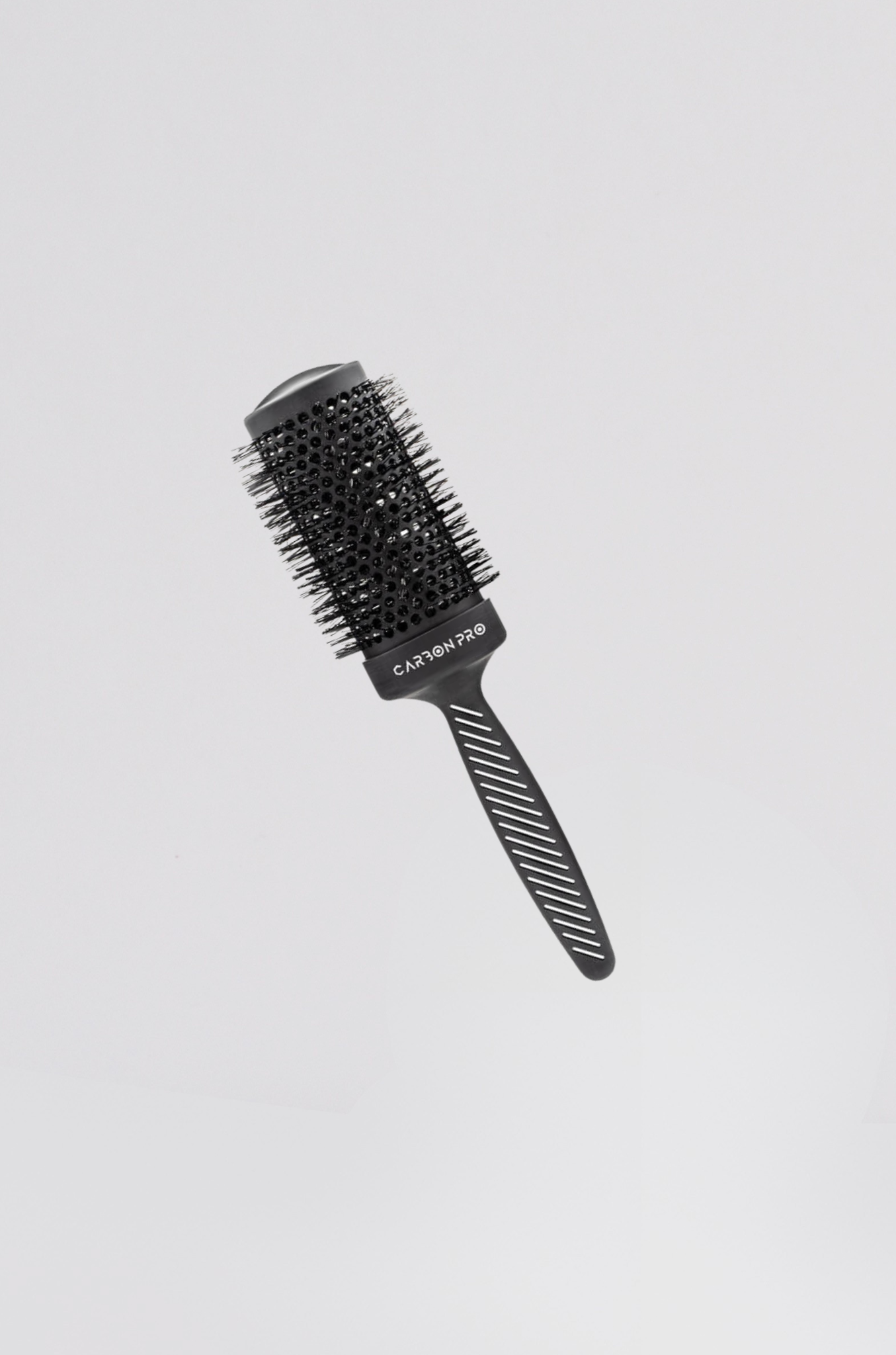 brosse thermique carbon pro 53mm noire - Photo 1