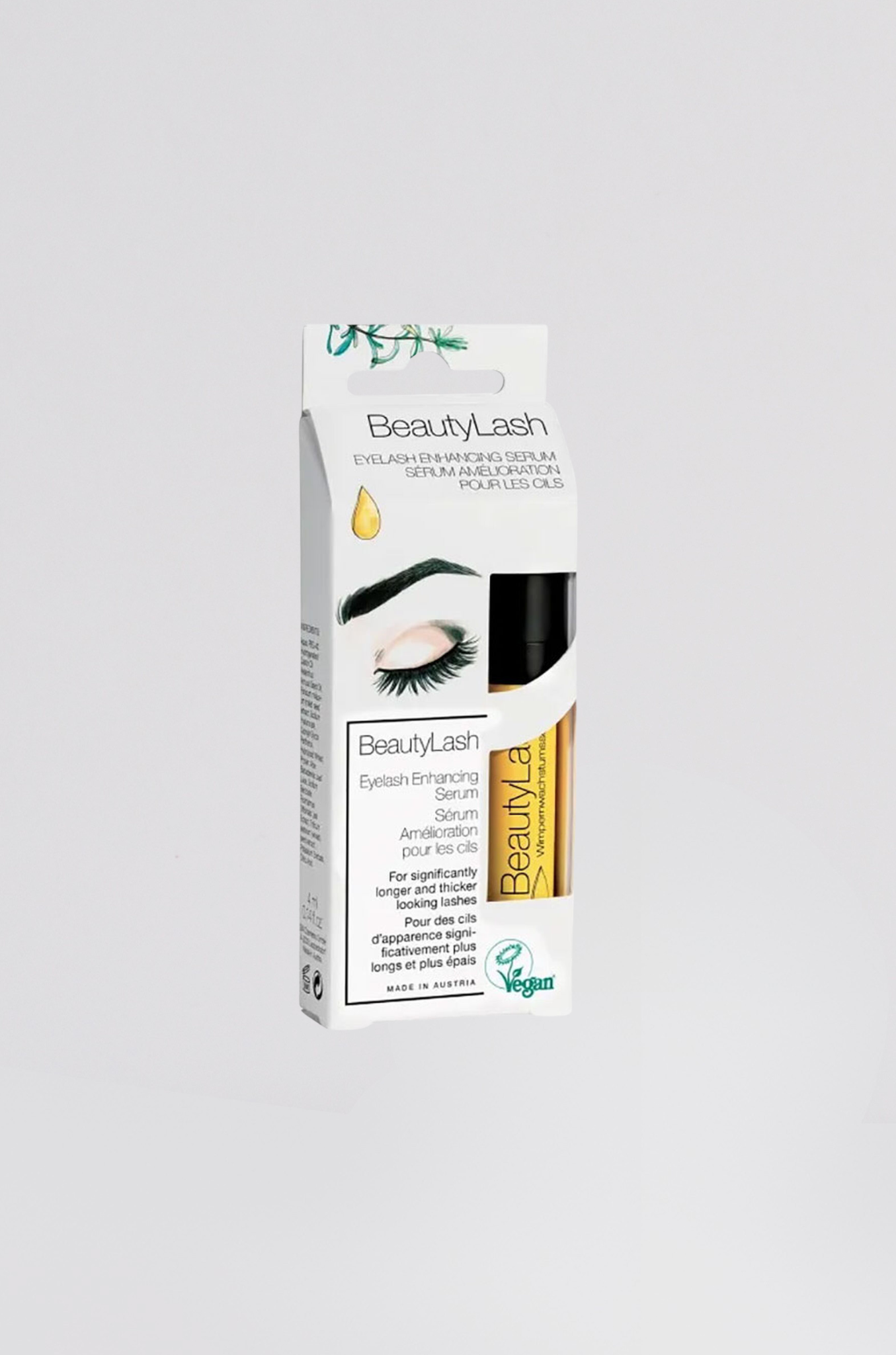 beauty lash vegan serum de croissance pour cils 4ml - Photo 1