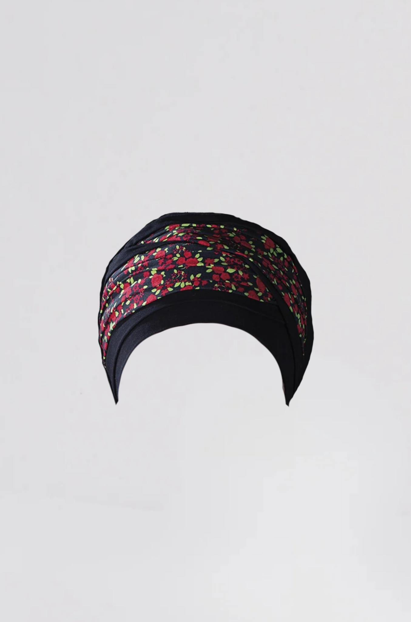 TURBAN DORIS COSMOS (ROUGE+NOIR) MM PARIS
