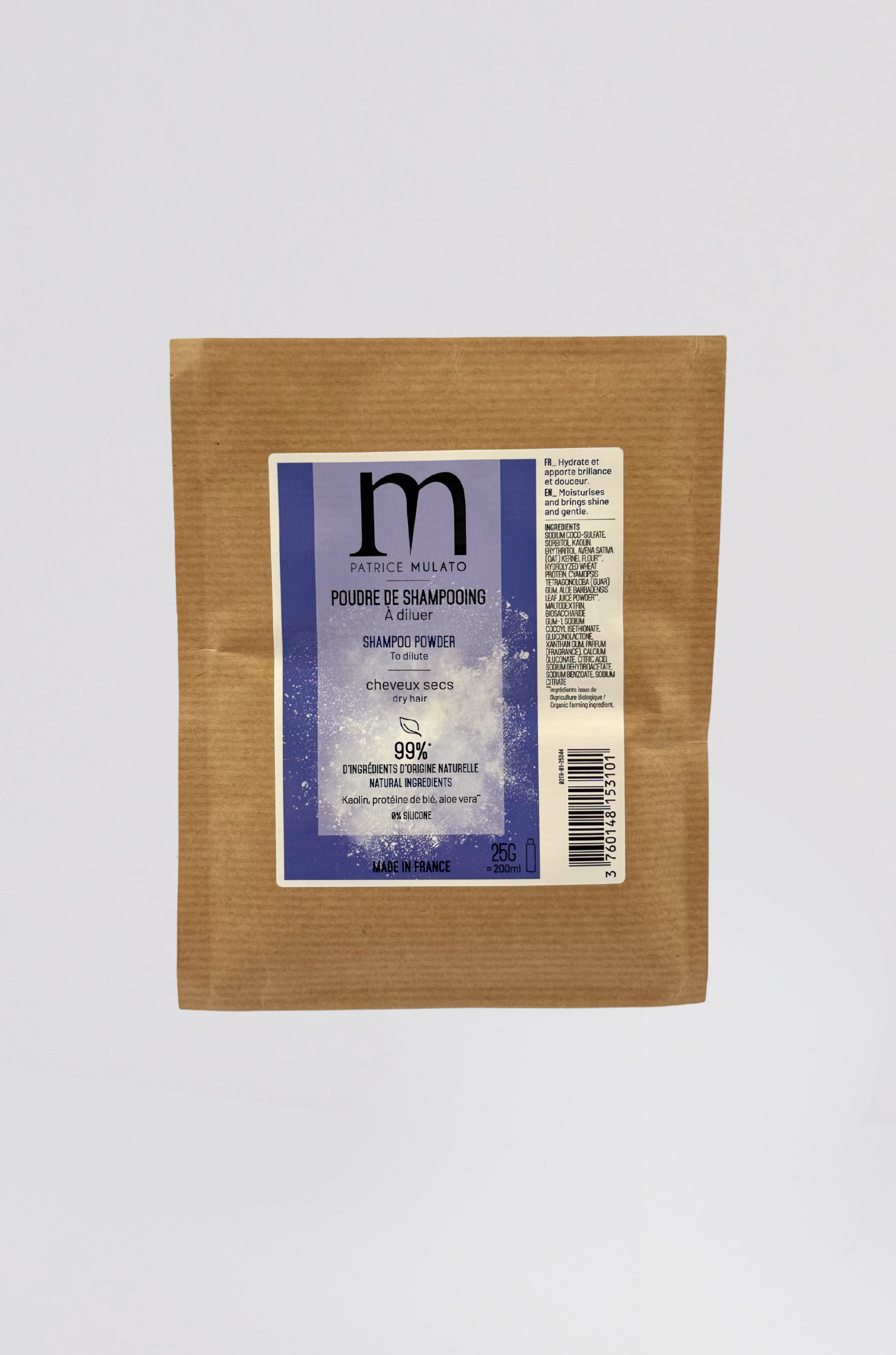 POUDRE DE SHAMPOOING CHEVX SECS 25g