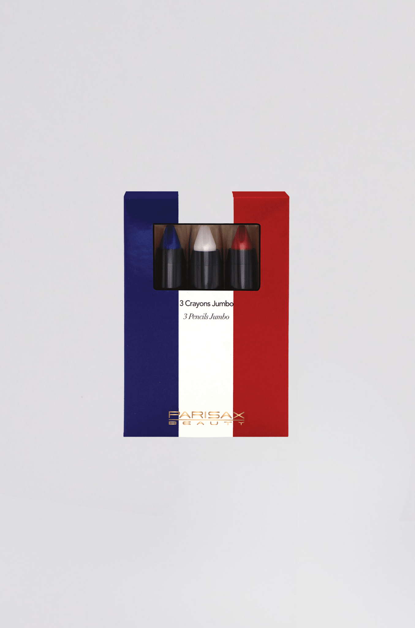 coffret 3 crayons jumbo (bleu-blanc-rouge) - Photo 1
