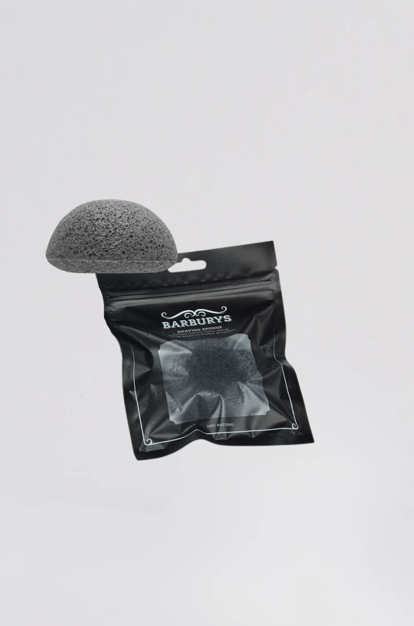 eponge konjac de rasage barburys - Photo 1