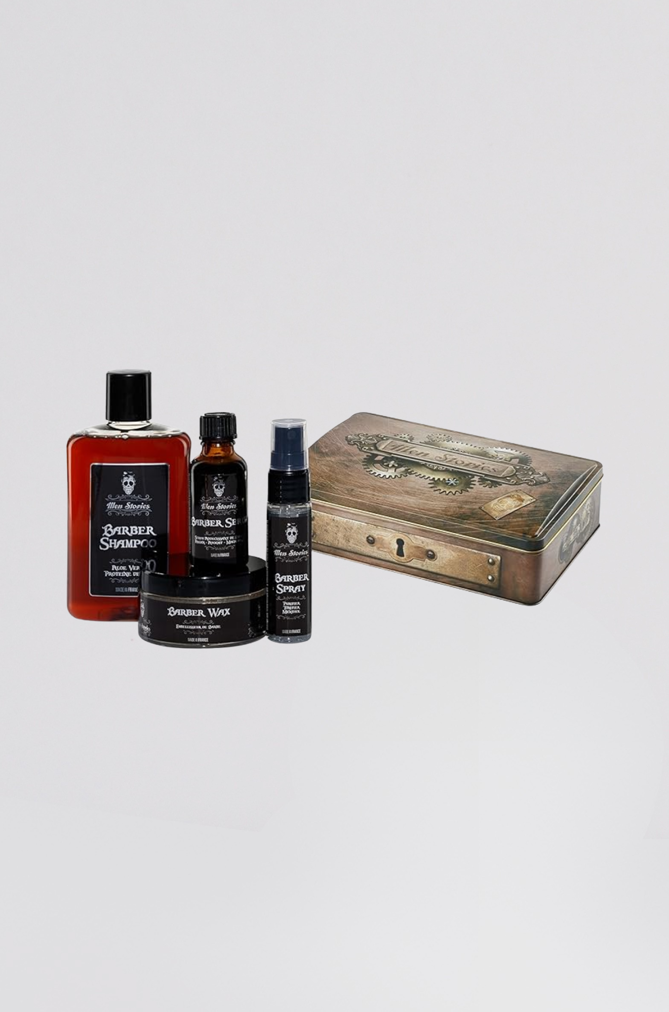 coffret barbier men stories 4 produits - Photo 1