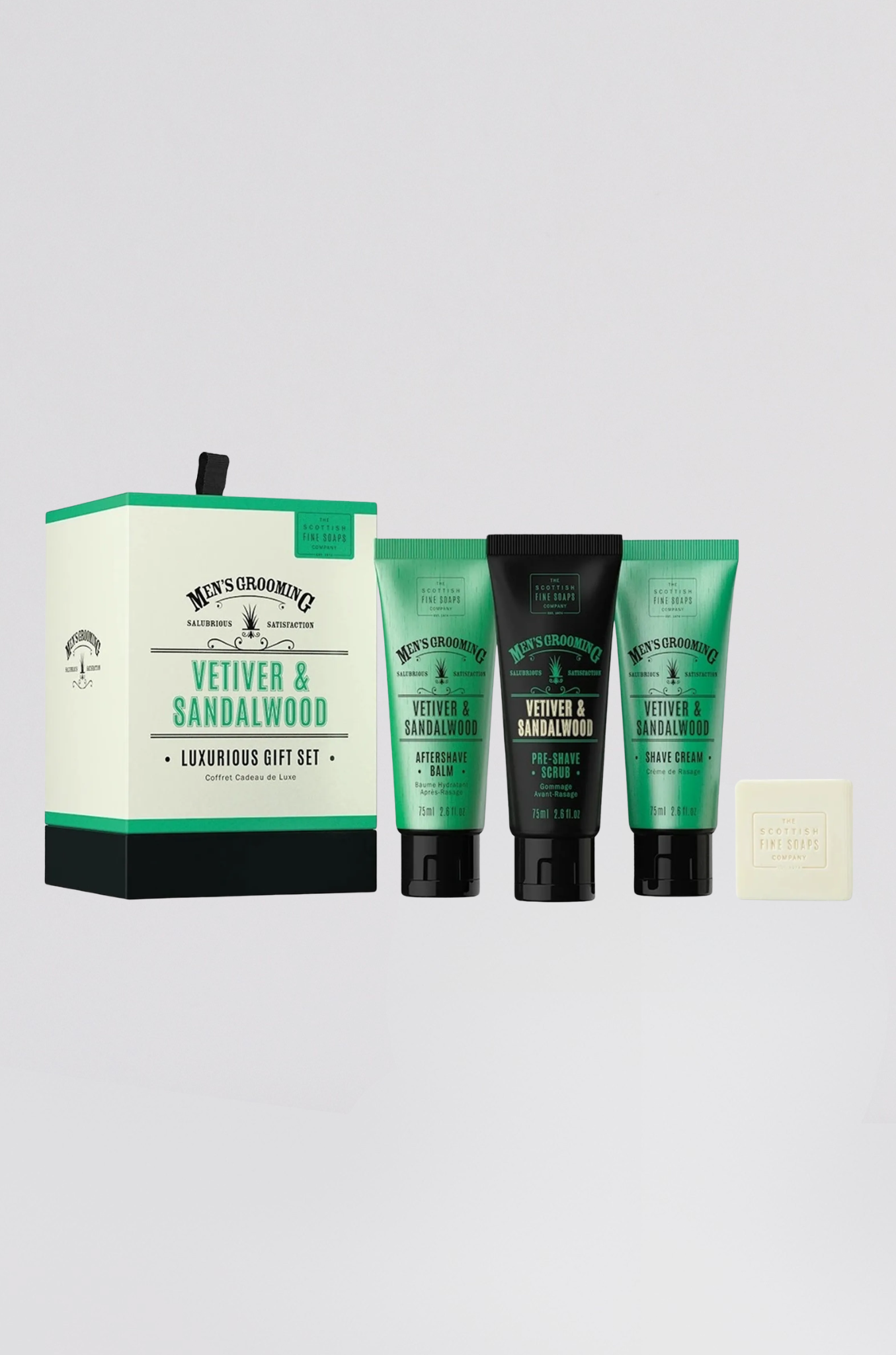 coffret men's grooming vetiver & sandalwood - Photo 1