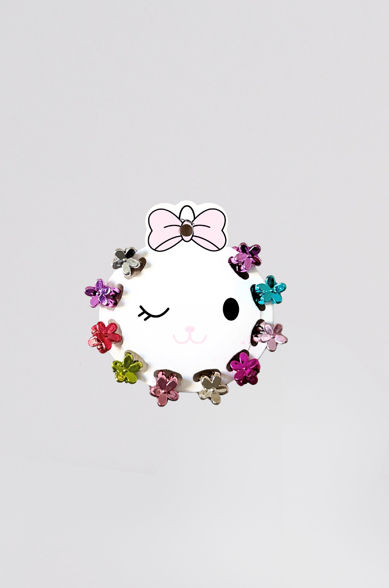 MINI PINCE FLEUR (10) COL.ASS. 133-623